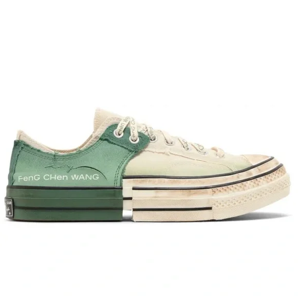 Converse x Feng Chen Wang Chuck 70 2-in-1 Ox Low Top Myrtle Sneaker - Picture 1 of 11